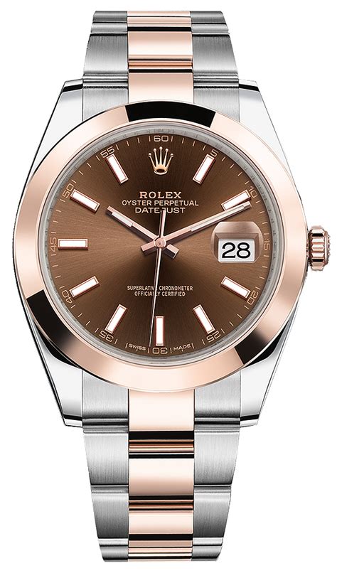 rolex datejust 41 126301|Rolex Datejust 41 Uhr: Edelstahl Oystersteel und Everose.